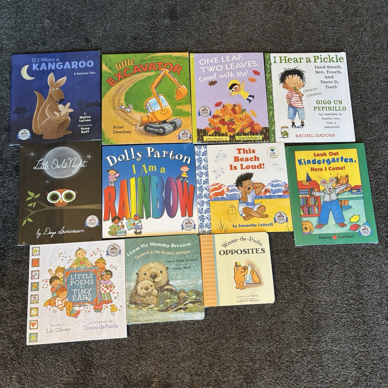 Lot of 11 Brand New Kids Books Wrap Sealed Children’s Story Mixed Titles/Authors