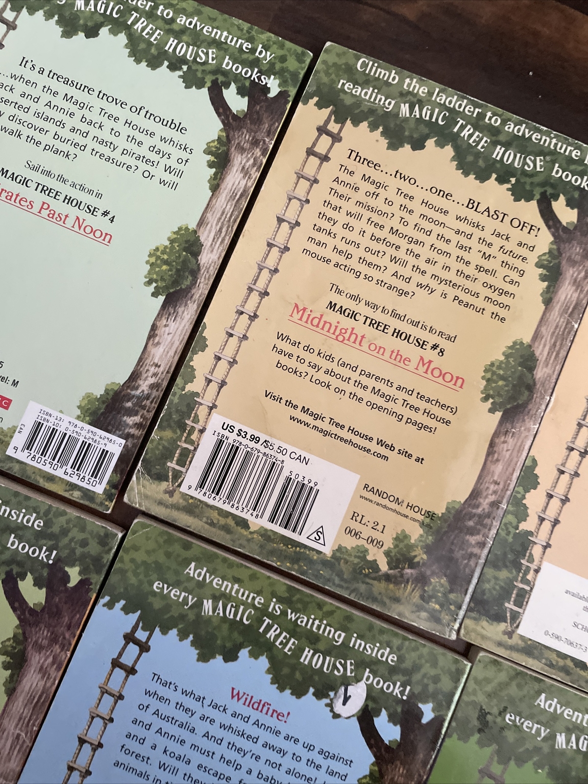 Magic Tree House .: Good Morning, Gorillas by Mary Pope Osborne Lot Of 10 Books