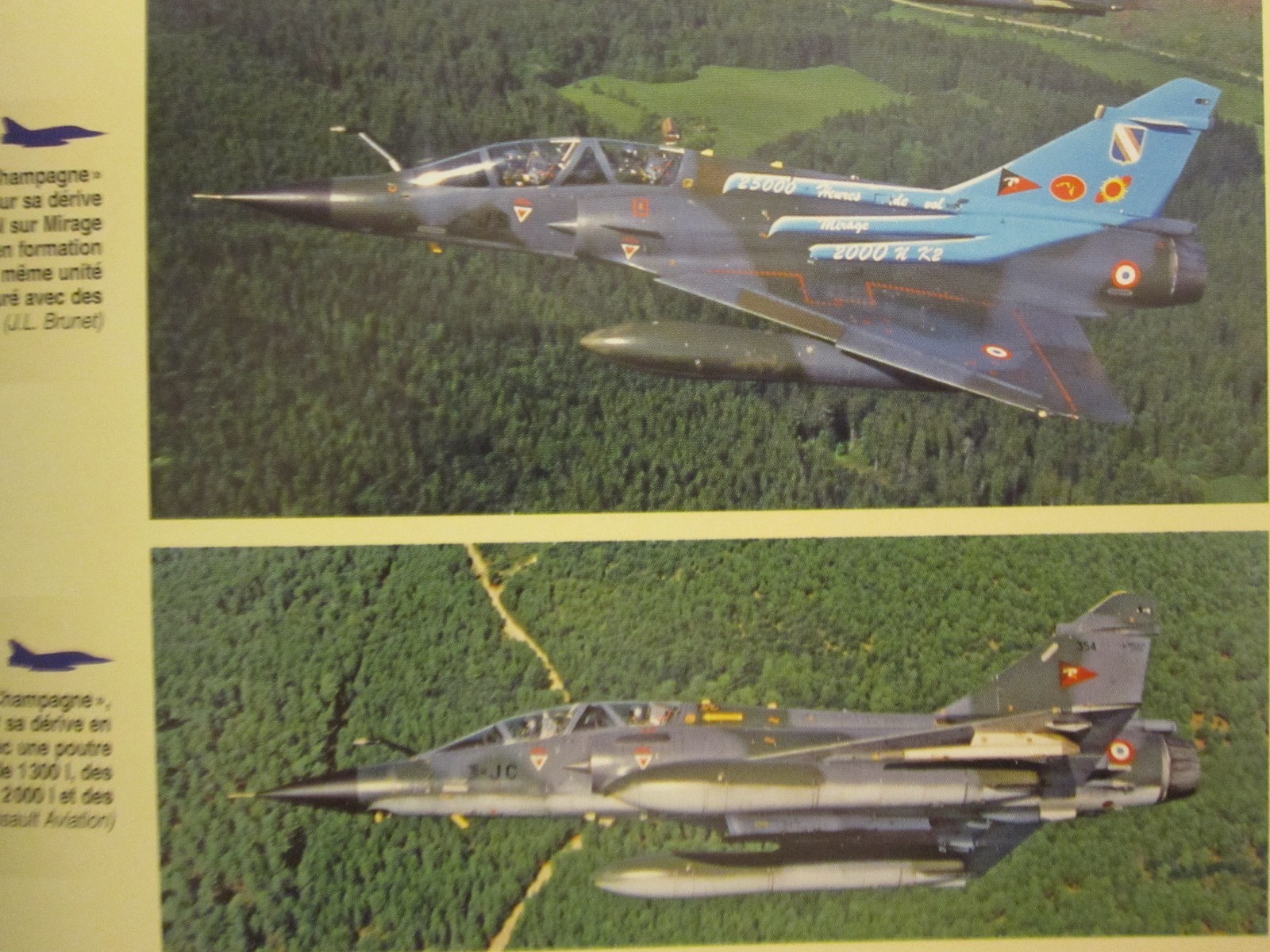 Mirage 2000N – full of color profiles & photos, French Text, 82 pages