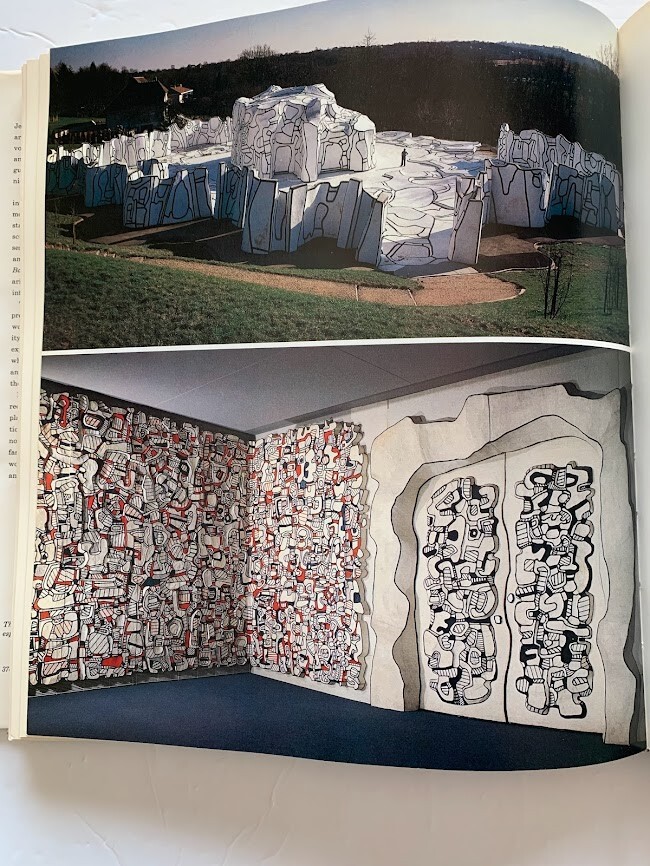 1981 Jean DUBUFFET Book by Andreas Franzke, Publisher Harry N Abrams France