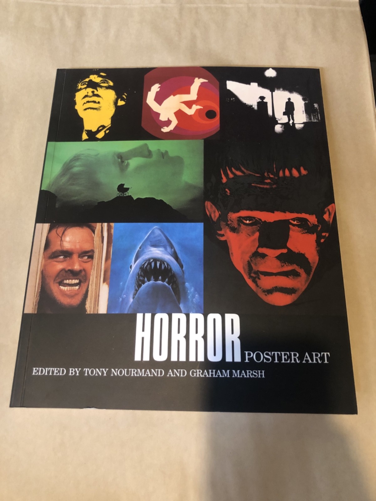 Horror Poster Art by Graham Marsh, Tony Nourmand (2004, Paperback) look at pics