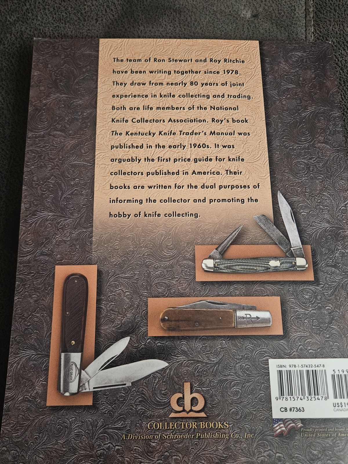 Big Book of Pocket Knives : Identification & Values – pbk Ron Stewart 3rd & 4th