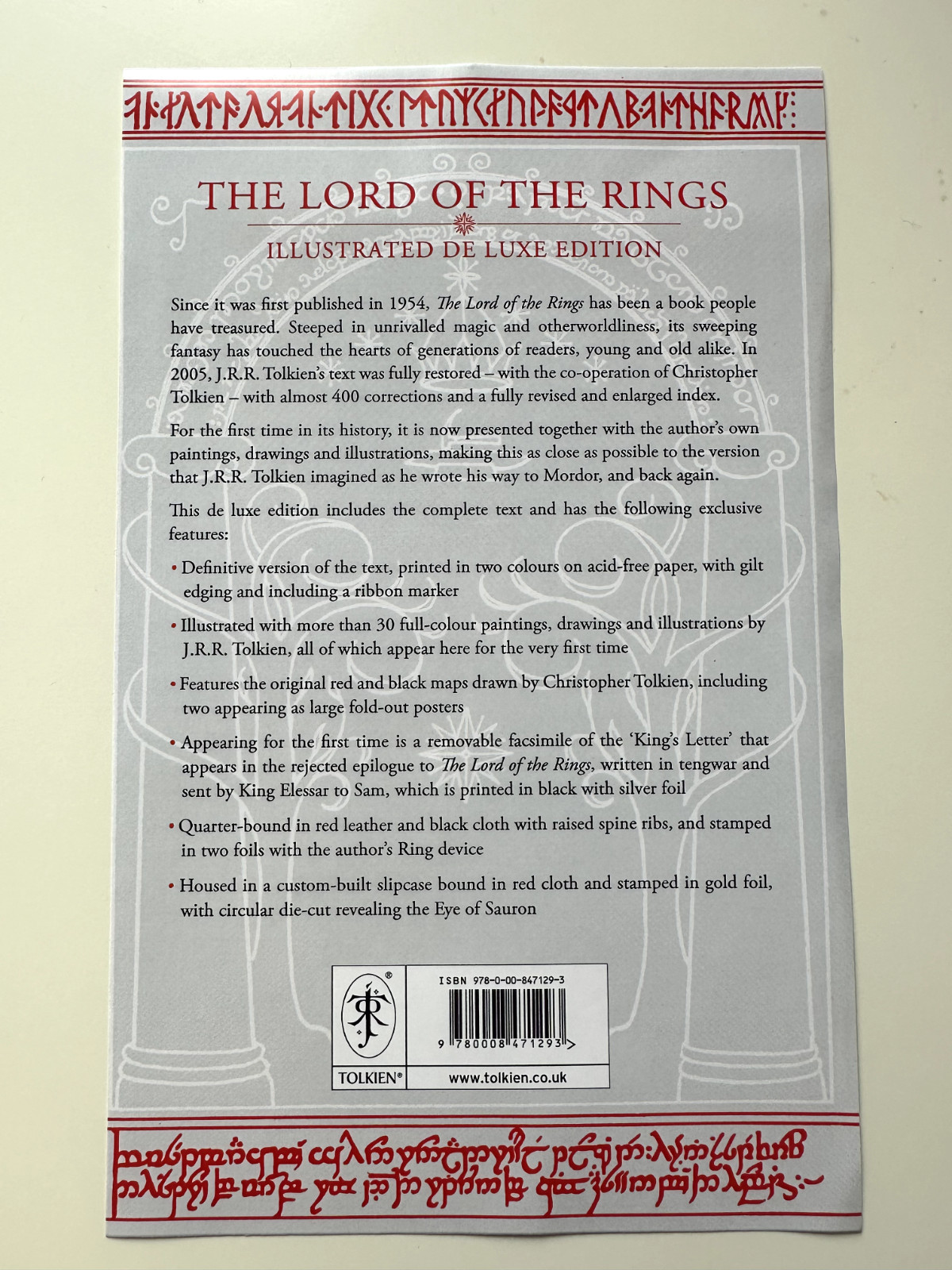 The Lord Of The Rings Premium Deluxe Edition J.R.R. Tolkien NEW SEALED