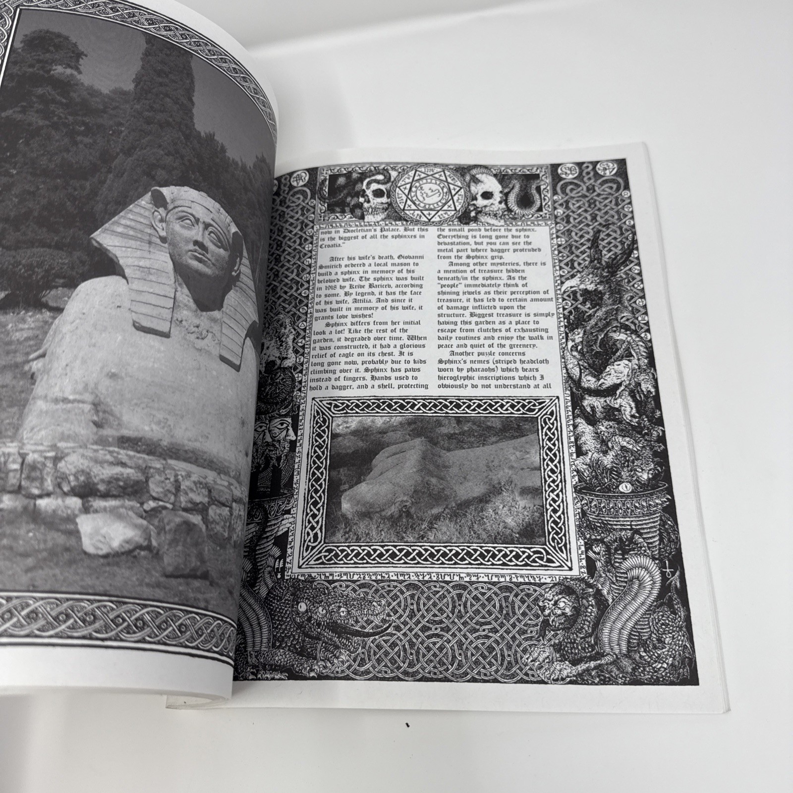 VATRA I SUMPOR Black War Death Metal Occult Satanic Art Zine Book Proclamation
