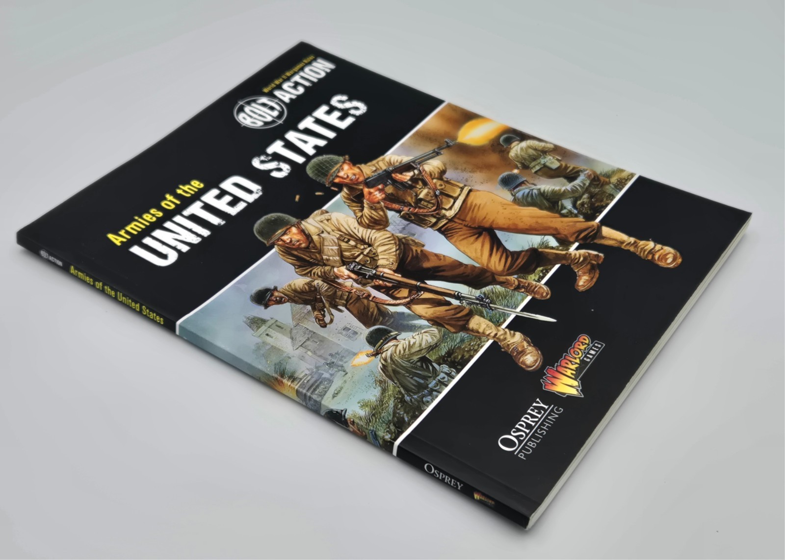 Bolt Action 60876 Armies of the United States World War II War Games Rules Book