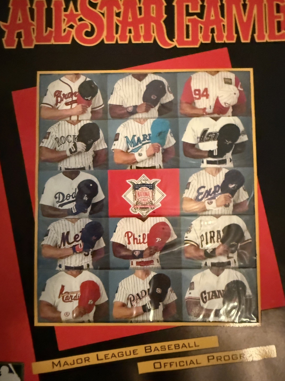 MLB 1994 ALL STAR GAME PITTSBURGH, PA OFFICIAL PROGRAM 125th Anniversary Bucs