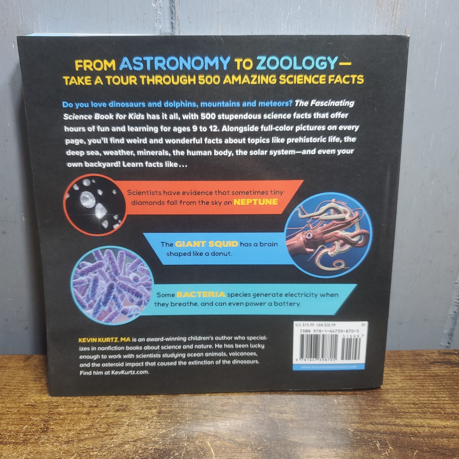 Fascinating Facts Ser.: The Fascinating Science Book for Kids : 500 Amazing…