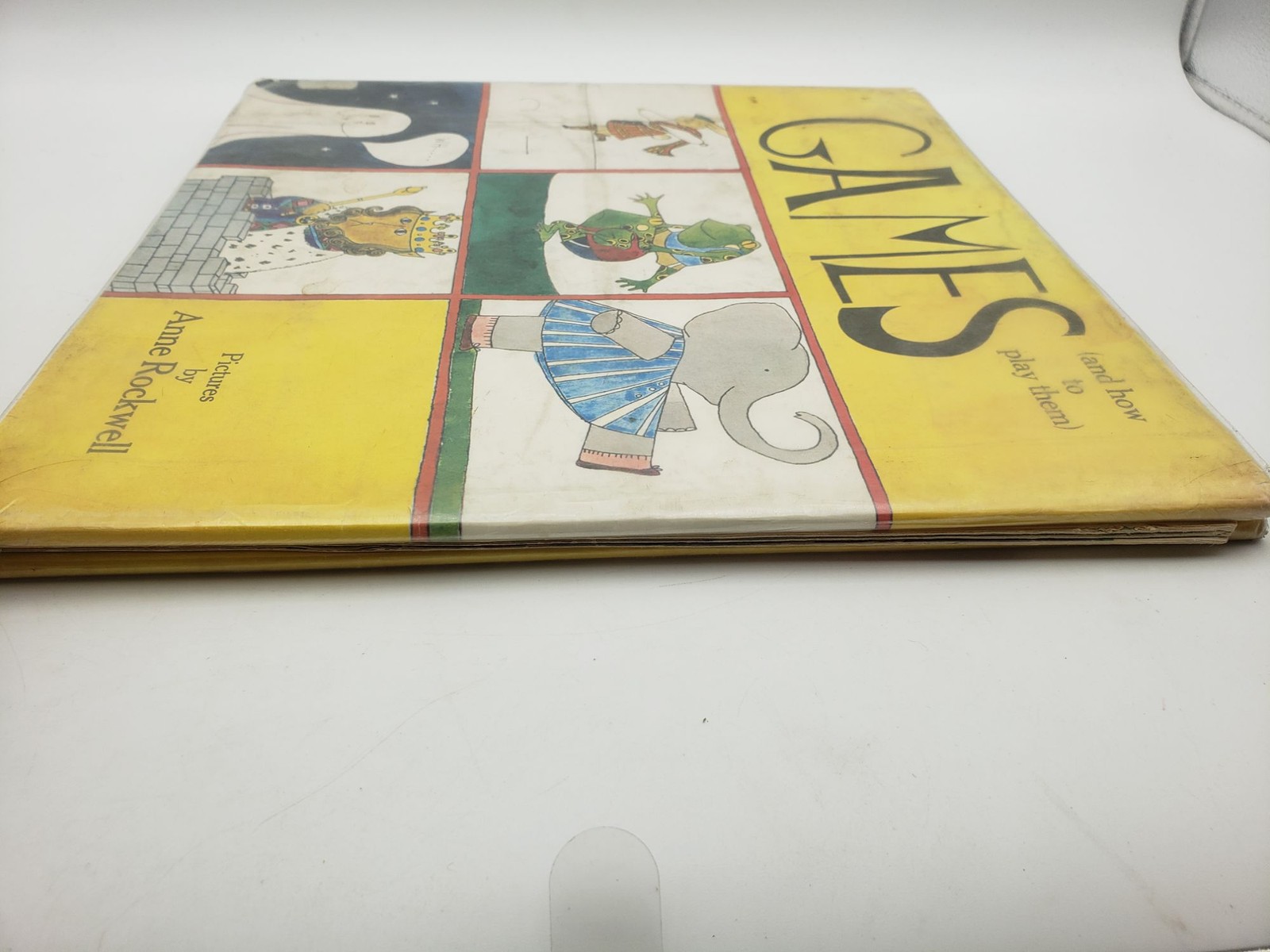 Games And How To Play Them Hardback Book Anne Rockwell Vintage
