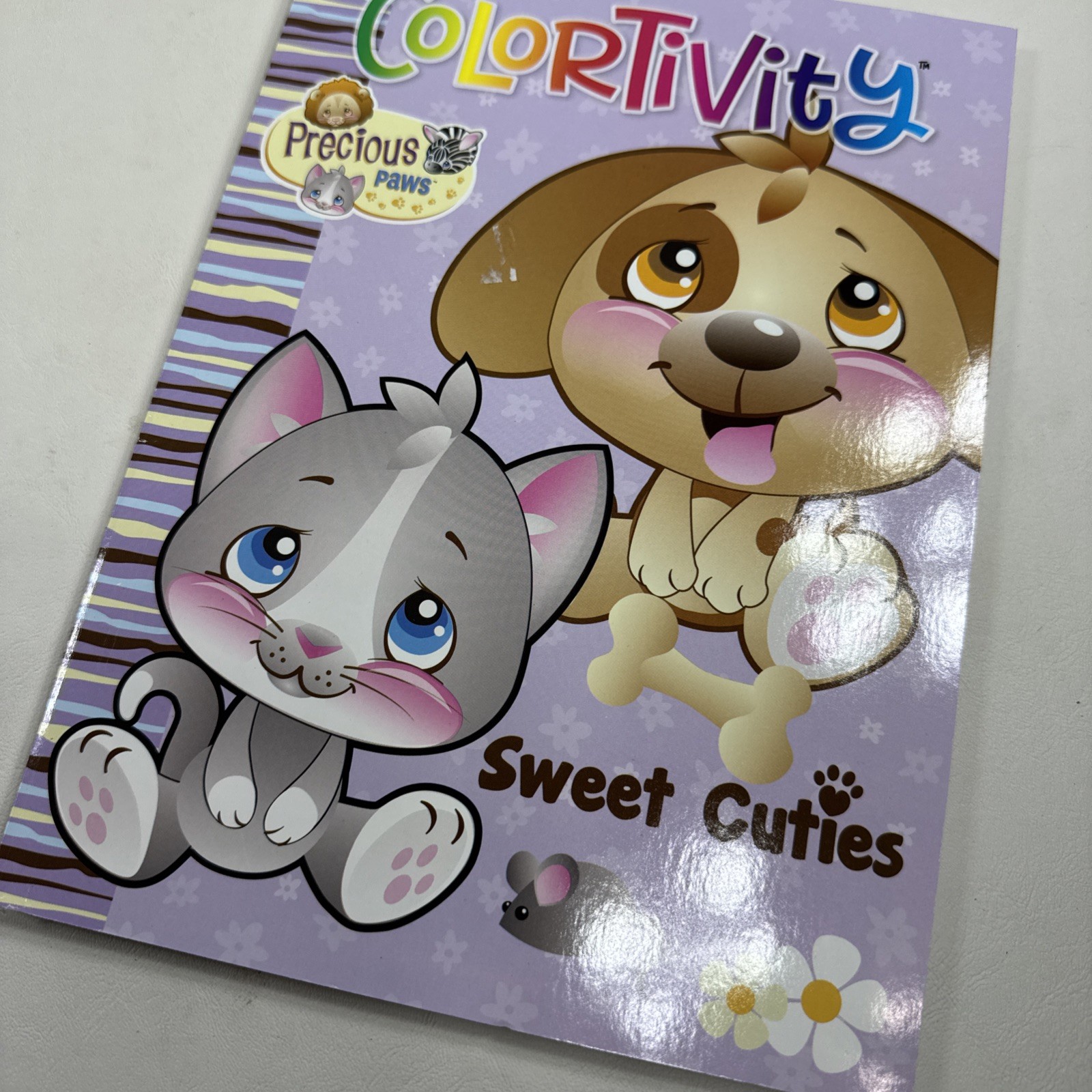 Coloring Activity Book Lot Of 3 Highlights Mazes Precious Moments Cats Dogs
