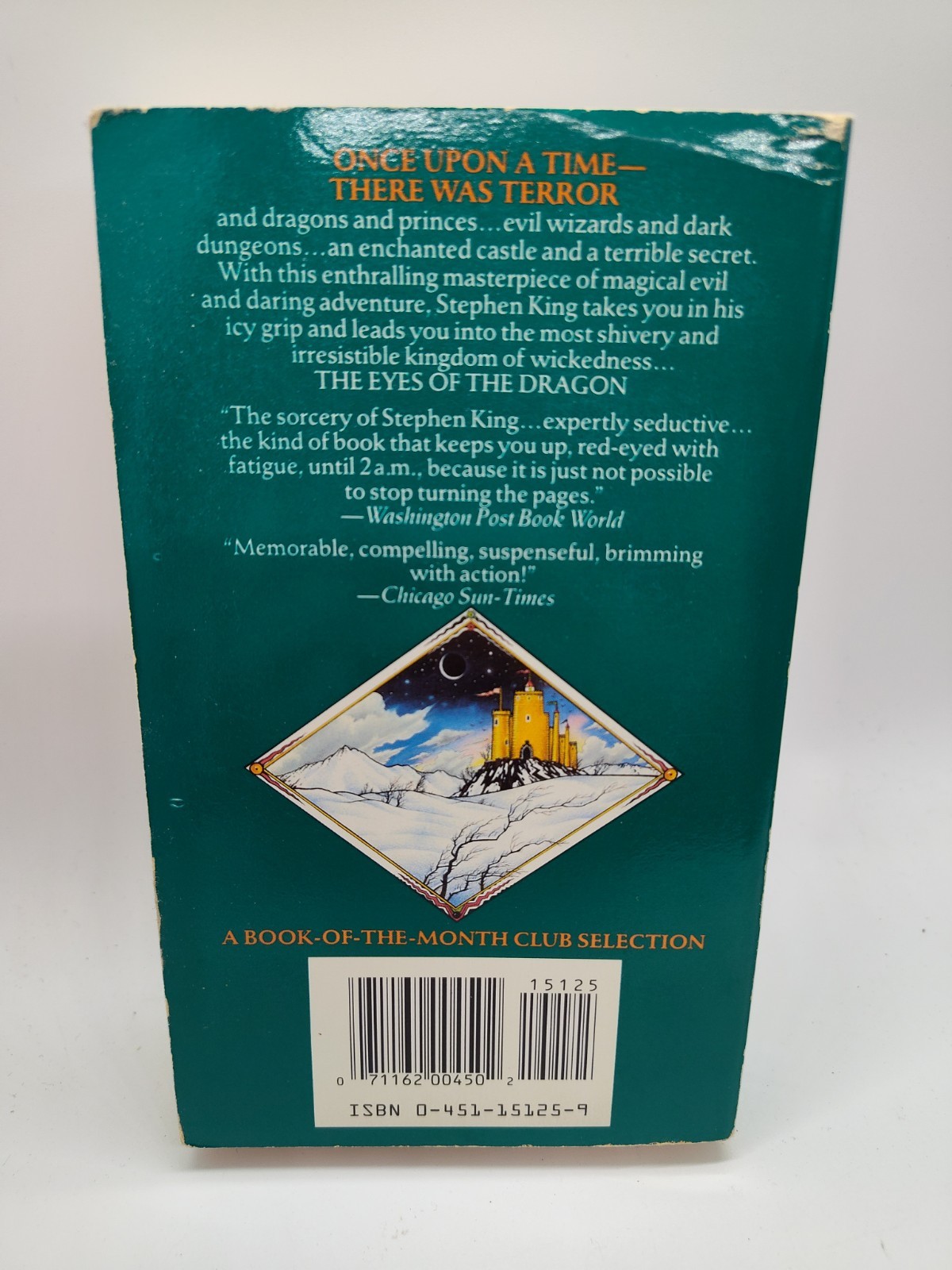 Stephen King The Eyes of the Dragon 1988 1st Signet 1st Printing Paperback