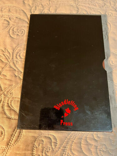 The Hollow Earth Steven Savile Bloodletting Press Lettered O Metal Slipcase