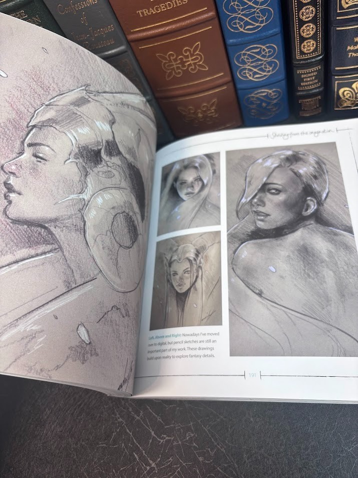Sketching from the Imagination 3dtotal Publishing 2013 Concept Art Book LN