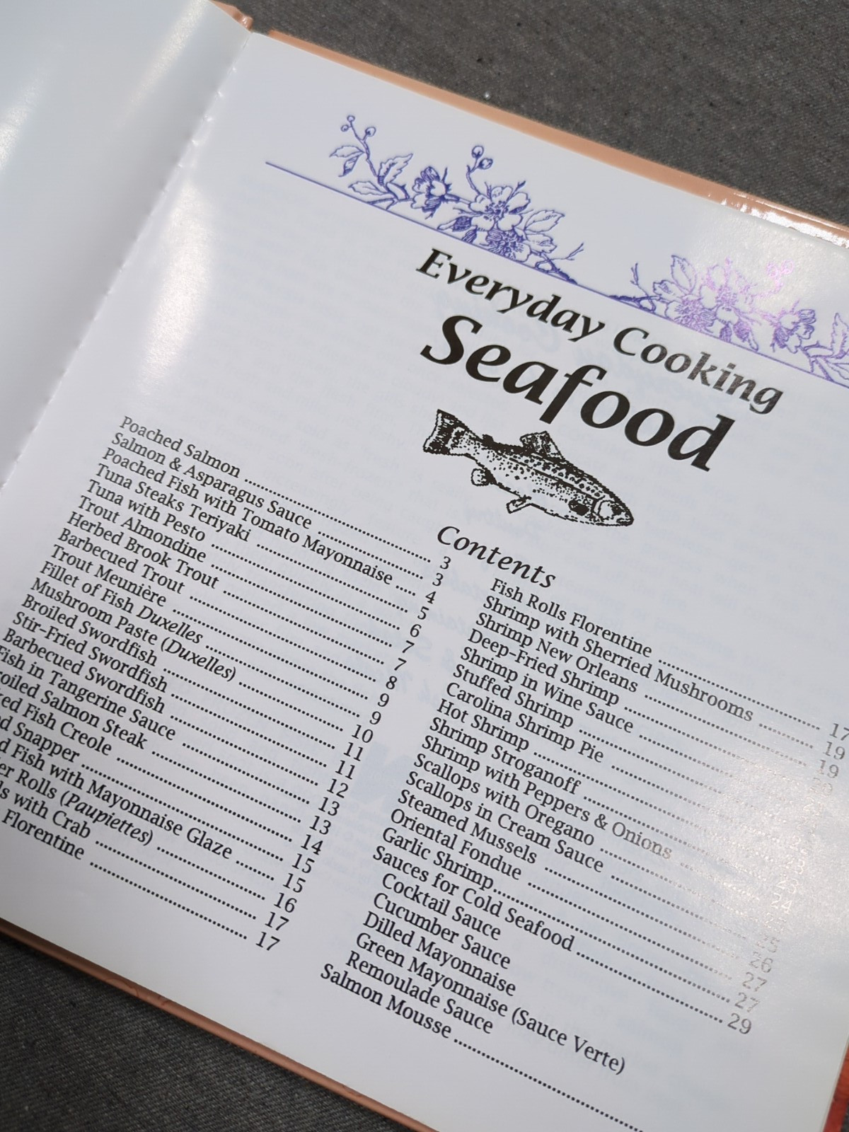 Vintage Kmart 1999 Everyday Cooking Seafood Cookbook by Jake Ratcliffe 31 Pages
