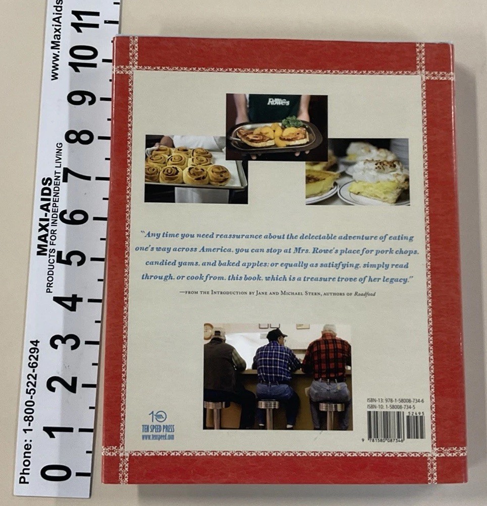 Mrs Rowes Restaurant Cookbook by Mollie Cox Bryan HC DJ 2006 Ten Speed Press