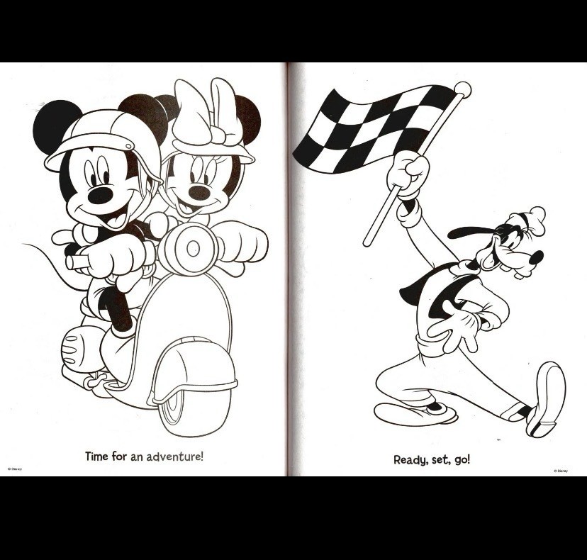 Disney Mickey Mouse Clubhouse Color & Play (Includes Stickers)