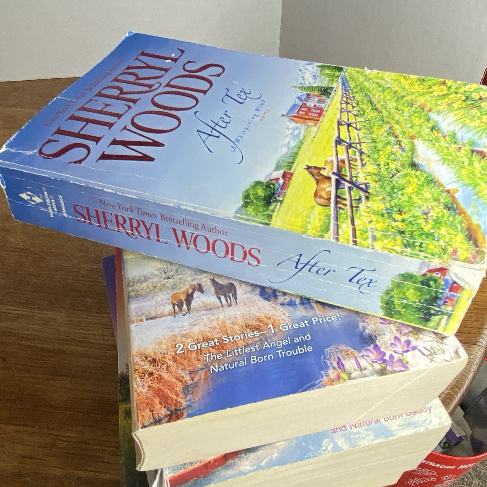 Lot Of 8 SHERRYL WOODS Books Mixed Set Romance Novels Paperback Books PRE-OWNED