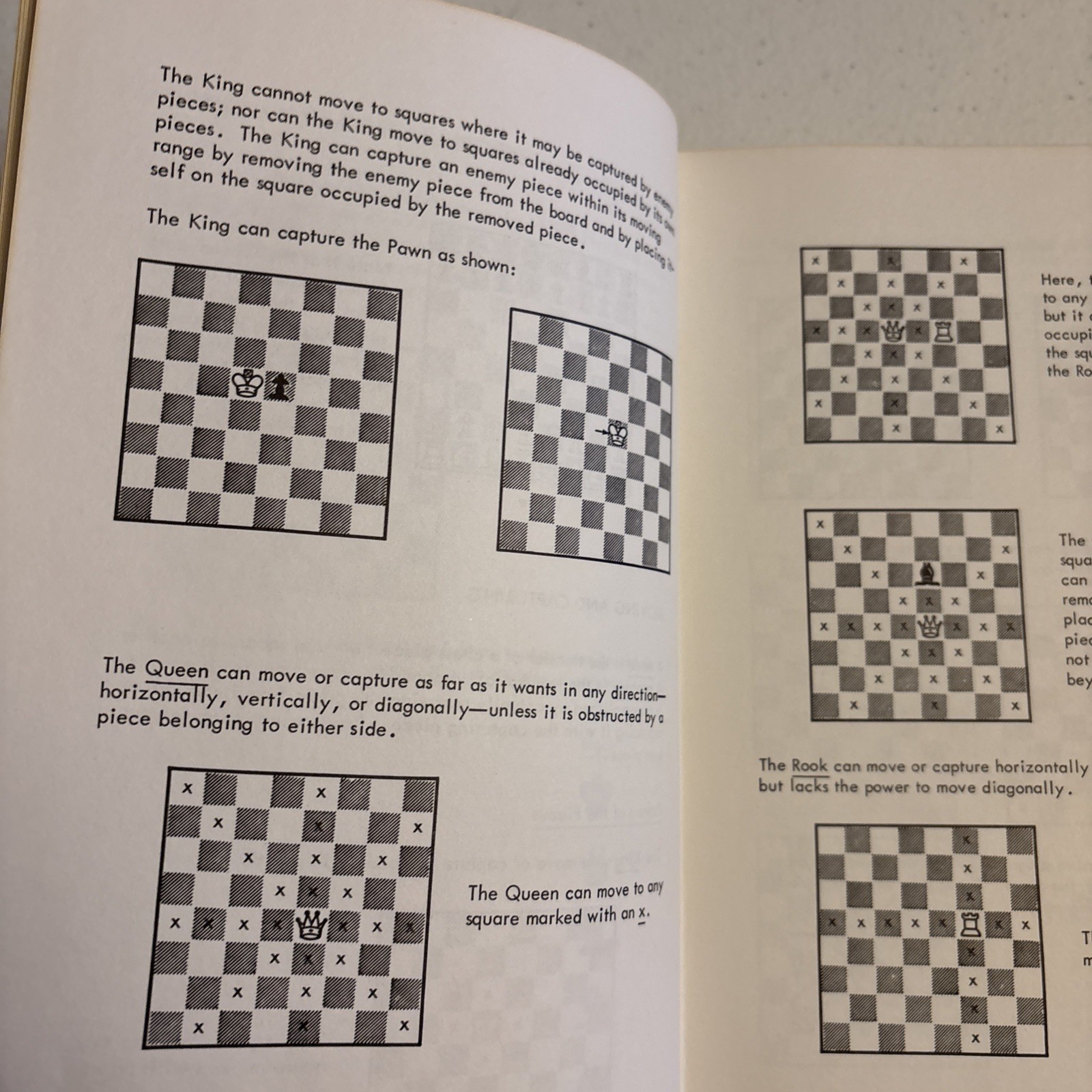 Bobby Fischer Teaches Chess Hardcover Xerox 1966 fourth printing