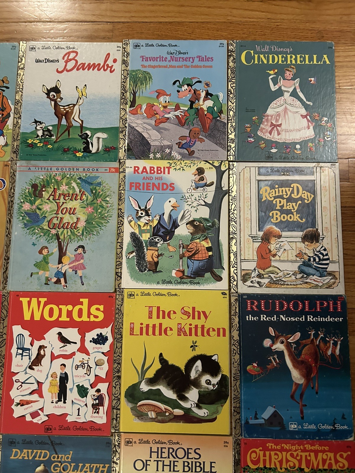 HUGE Little Golden Books Lot Of 146 – VINTAGE 1940’s to 1970’s editions RARE
