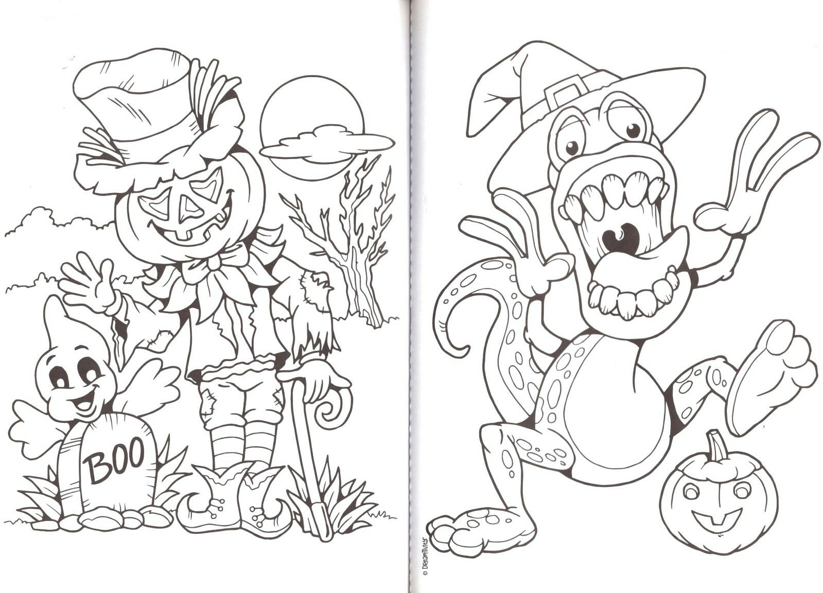 Colortivity – Halloween Book – Coloring and Activity Book ~ Pumpkin Pals