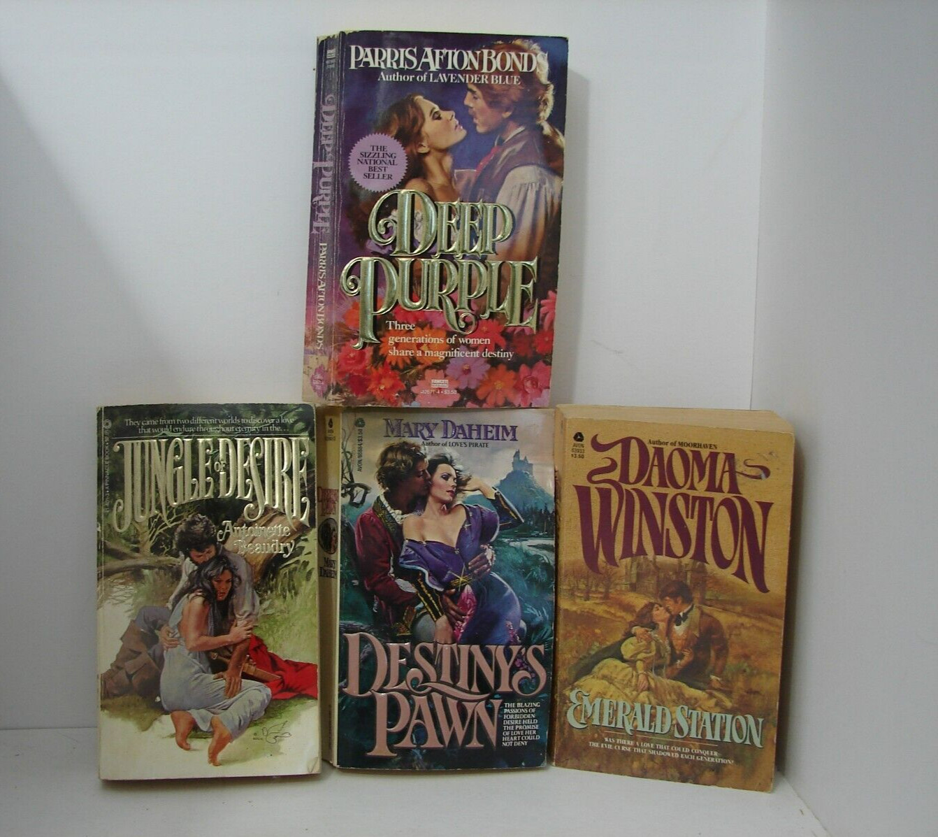 Lot Of 4, Historical Romance, by Misc. Writer’s ( PB Books) 7015