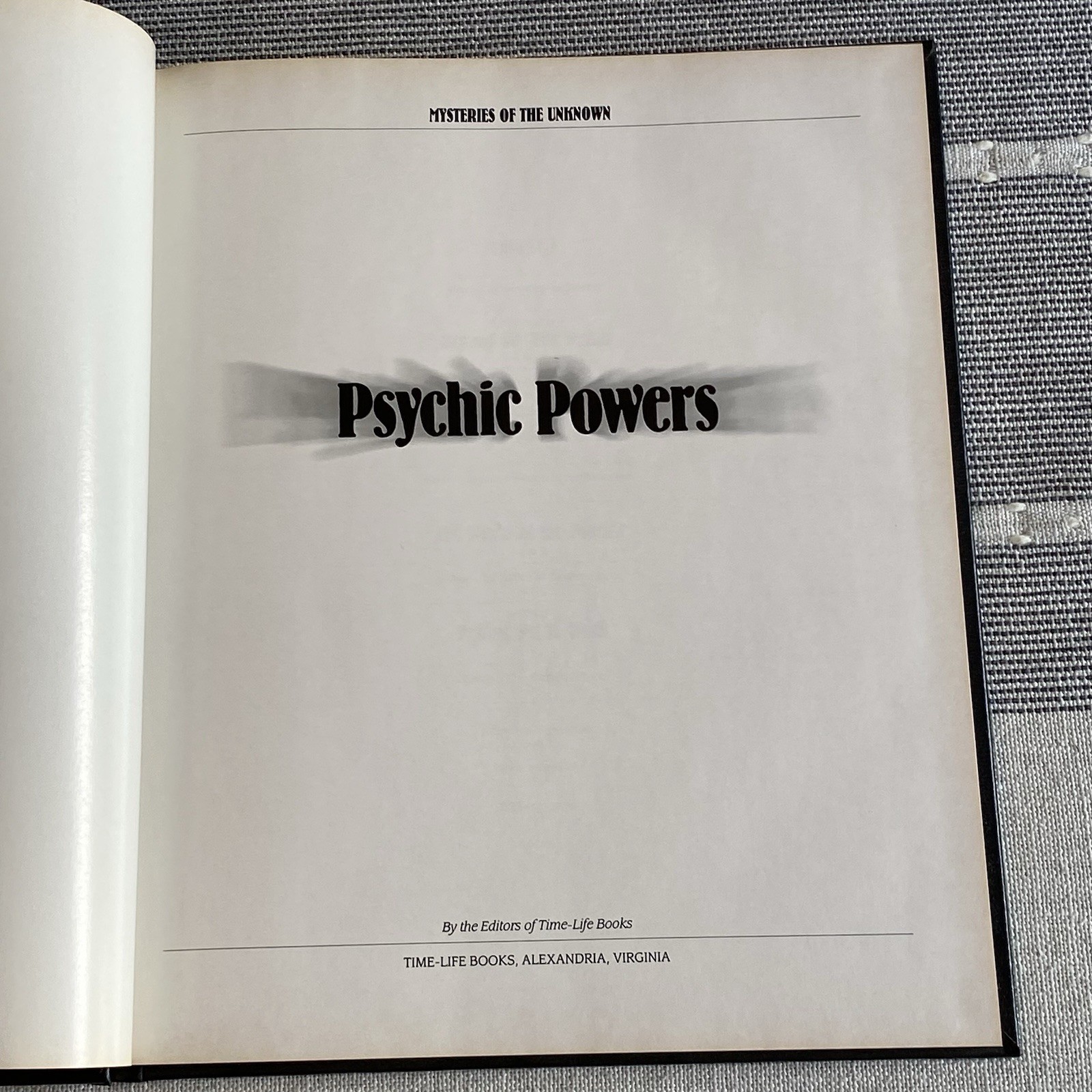 Mysteries Of The Unknown Lot (2) Psychic Powers + Mystic Places – Supernatural