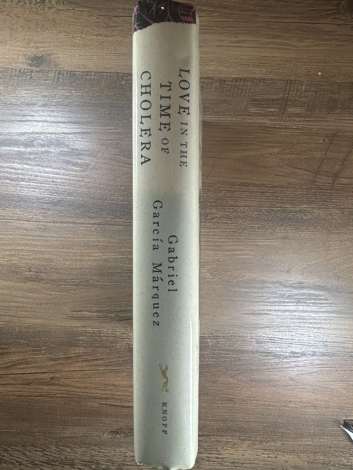 García Márquez LOVE IN THE TIME OF CHOLERA 1st American Ed 1988 Knopf DJ