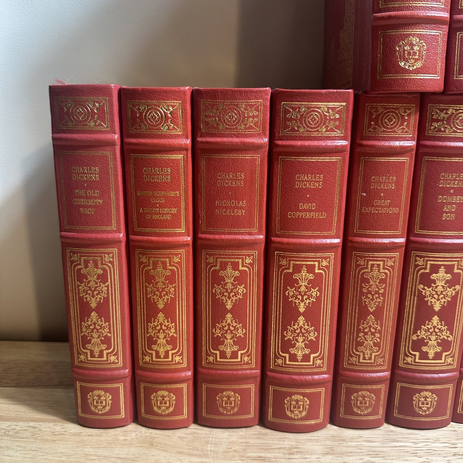 Charles Dickens Complete Works Franklin Library Oxford Collector’s Edition