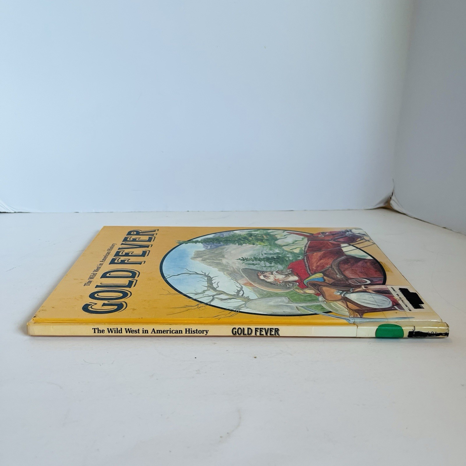 Gold Fever Wild West American History Rourke 1990 AI Lake Hardcover Book ExLib