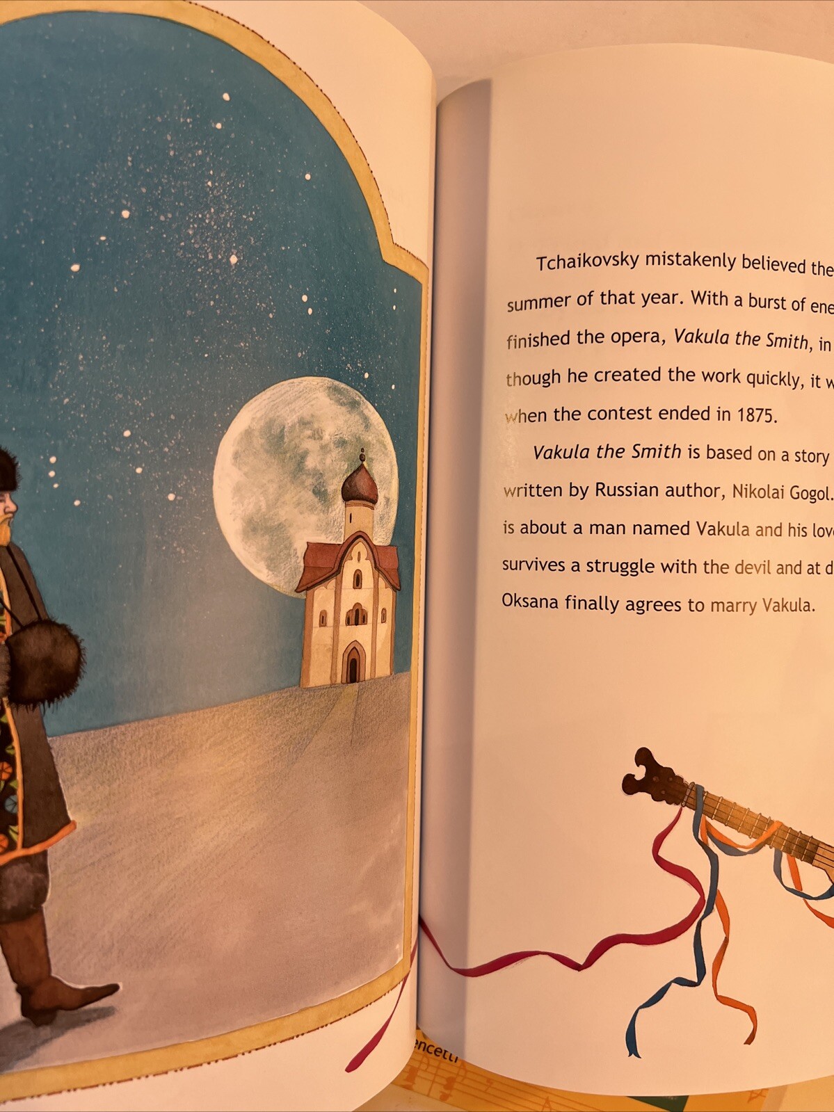 World of Composers Tchaikovsky Greta Cencetti Hardcover Children Book Graphics