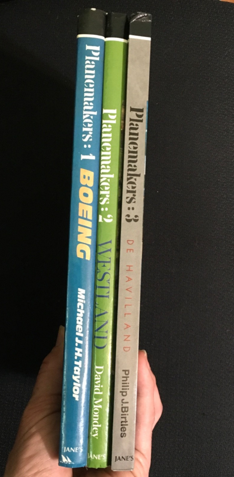 Lot Planemakers 1 2 3 BOEING Michael Taylor WESTLAND David Monday DE HAVILLAND