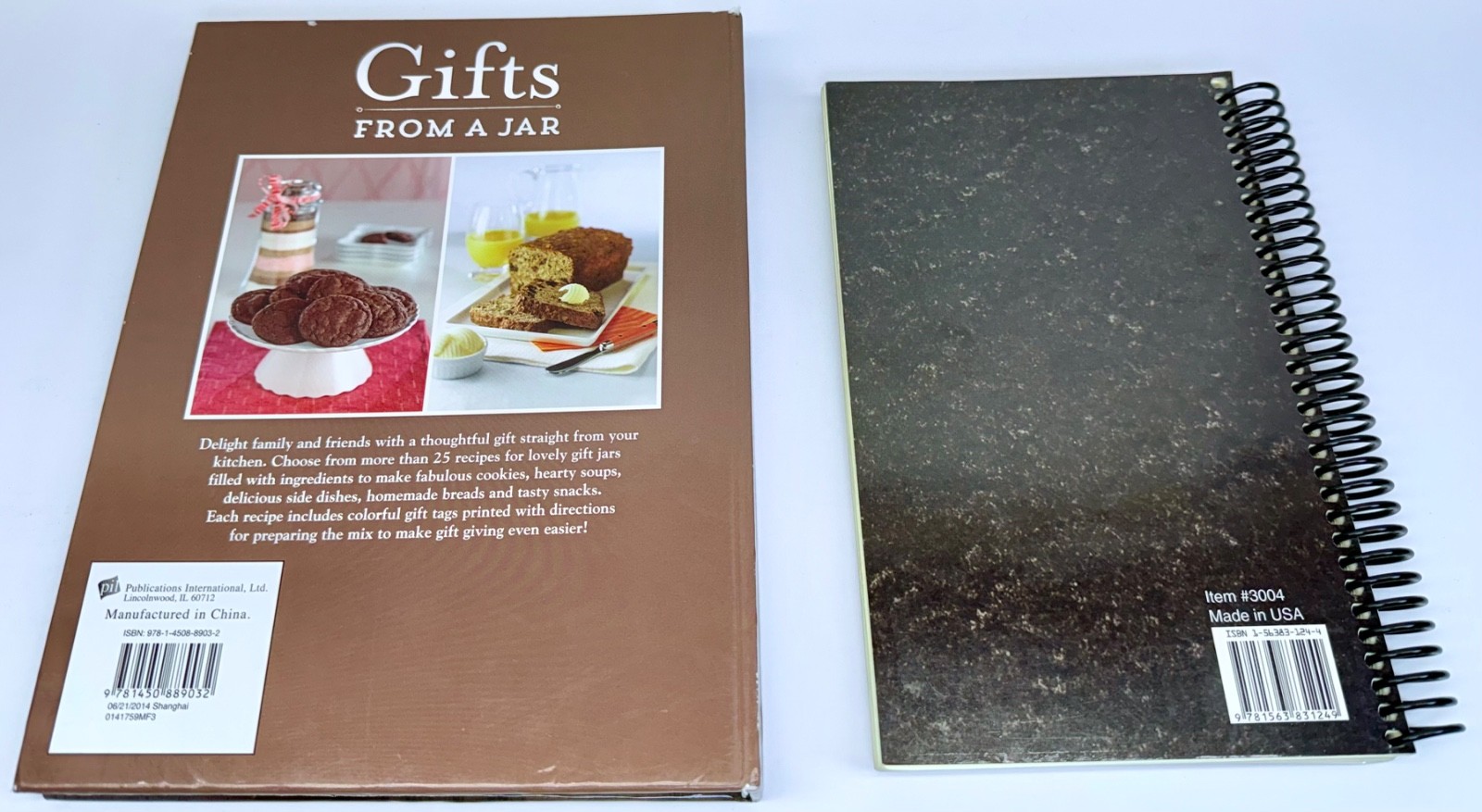Gifts In From A Jar From Book Lot of 4 Muffins Breads Soups Chilis Recipes