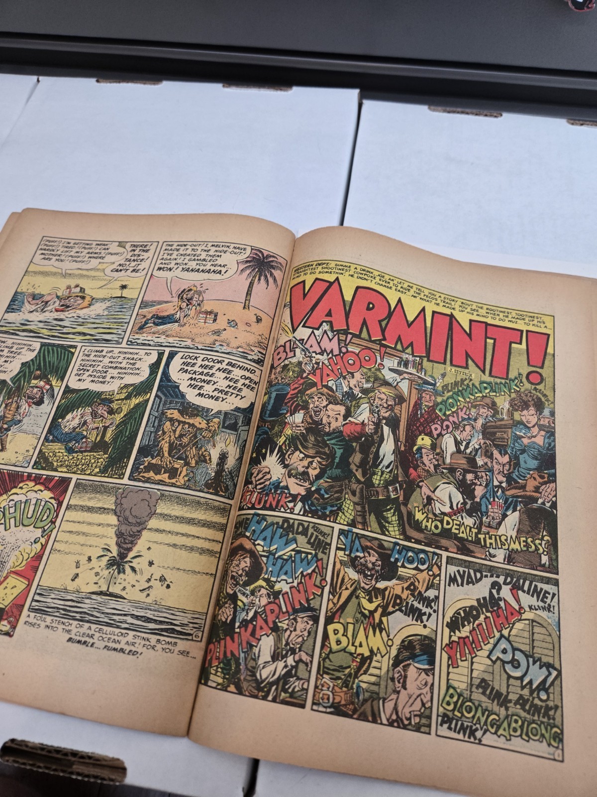 MAD Magazine #1 OCT-NOV 1952 EC COMICS TALES CALCULATED TO DRIVE YOU MAD COMIC’S