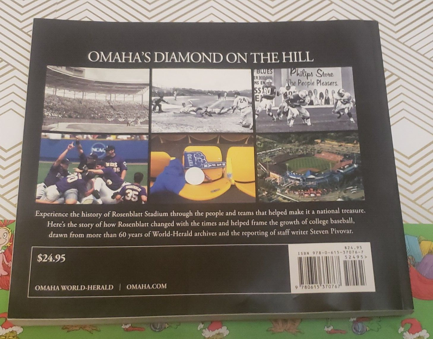 ROSENBLATT STADIUM, OMAHA’S DIAMOND ON THE HILL, OMAHA WORLD HERALD, FIRST EDITI