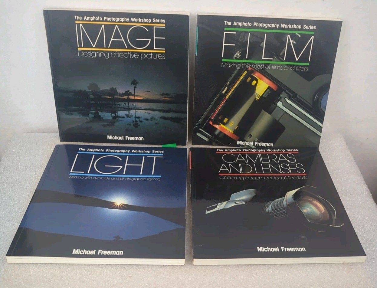 The Amphoto photography workshop series By Michael Freeman 1988 4 Volumes