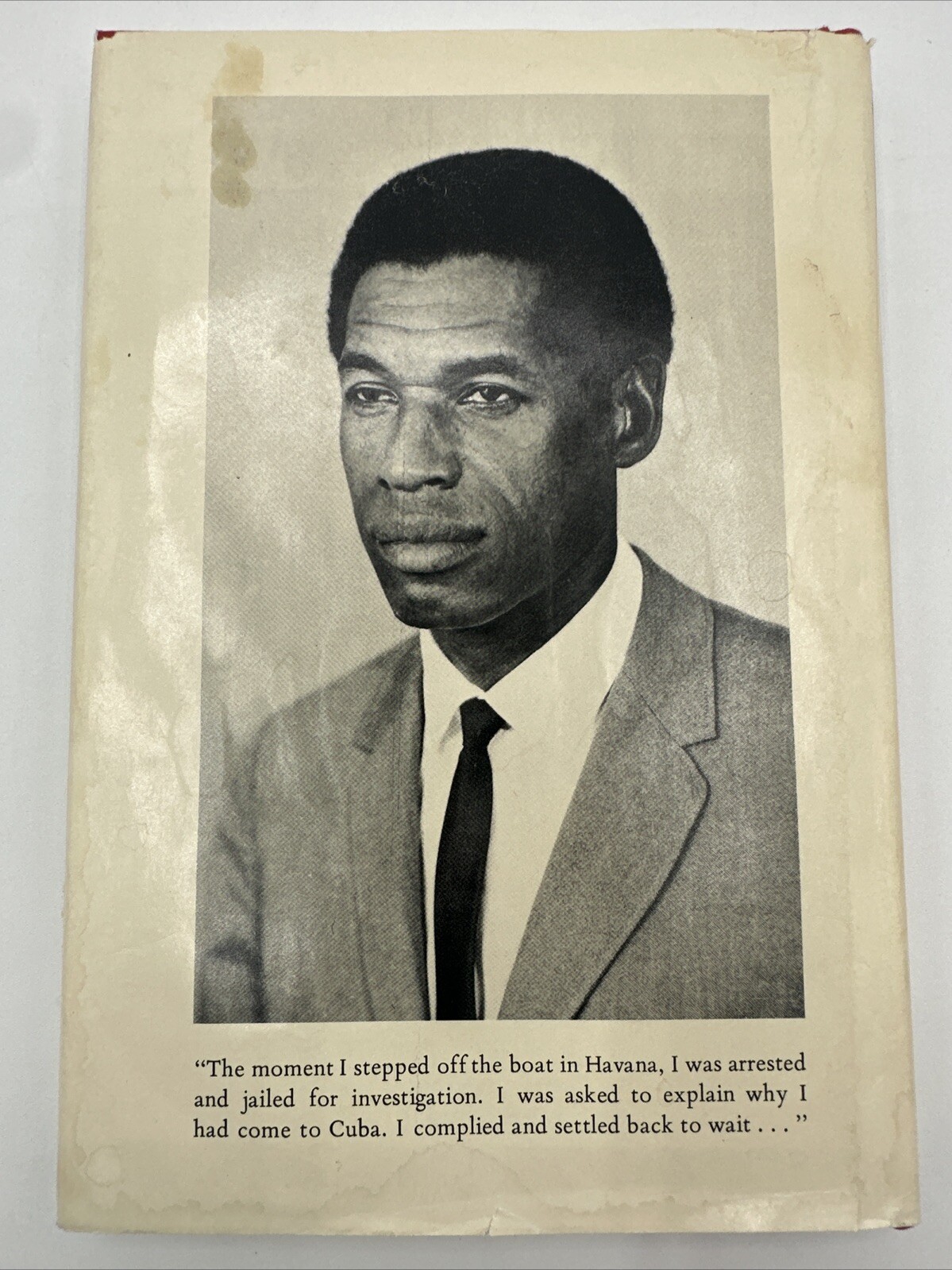 Black Man In Red Cuba John Clytus 1970 Hardcover 158 Pages Castro