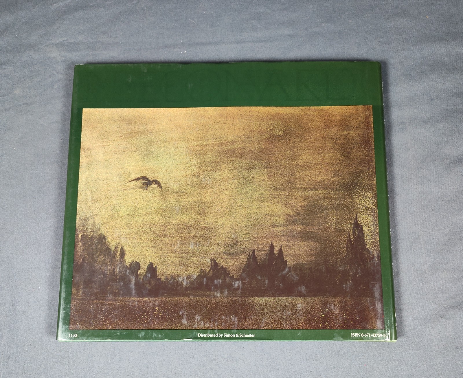 I, LEONARDO *First Edition* 1983 Hardcover DJ Art Book VG+ Ralph Steadman