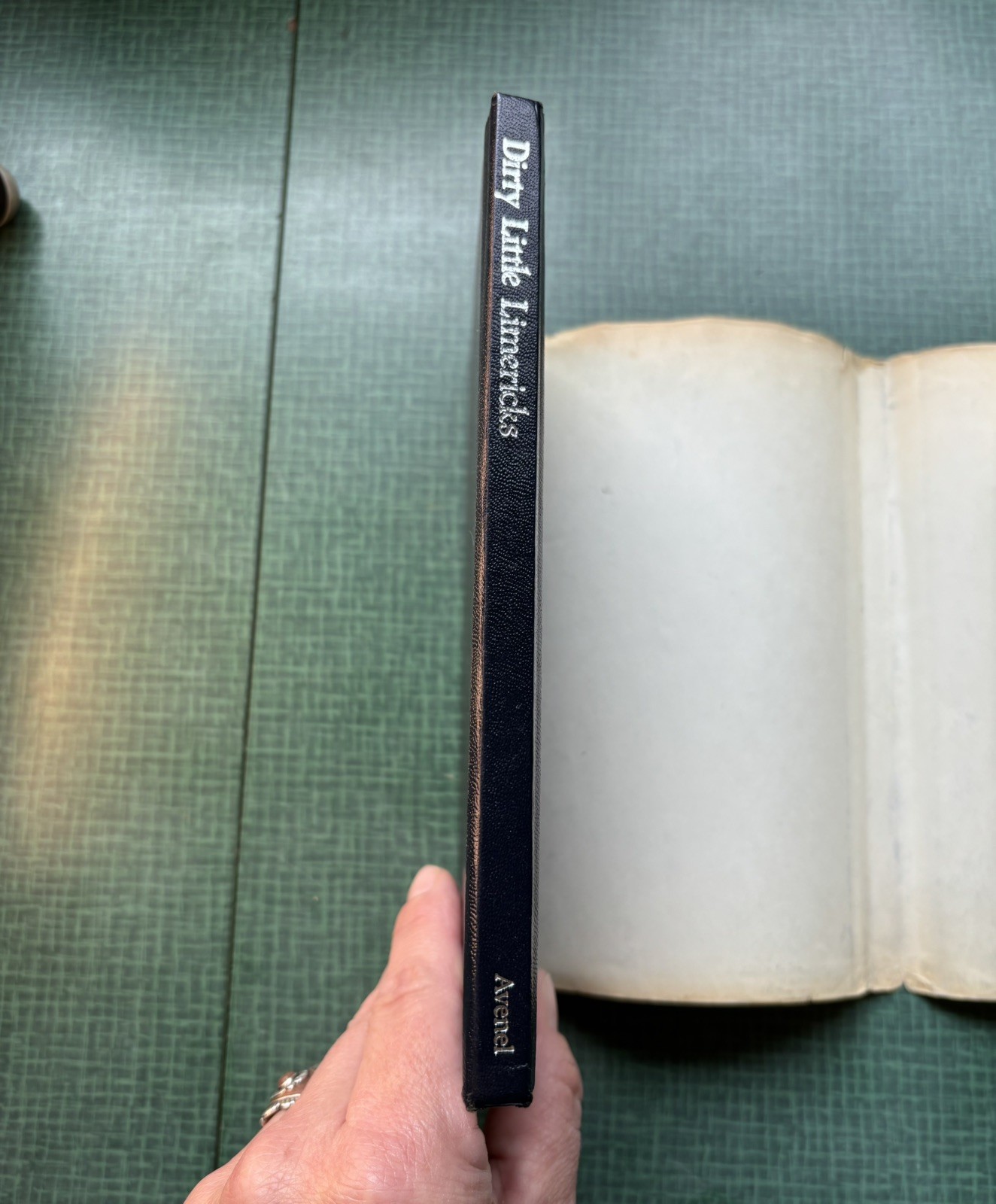 Dirty Little Limericks ~ Avenel Books (1980 Humor Poetry, Hardcover w/ DJ)