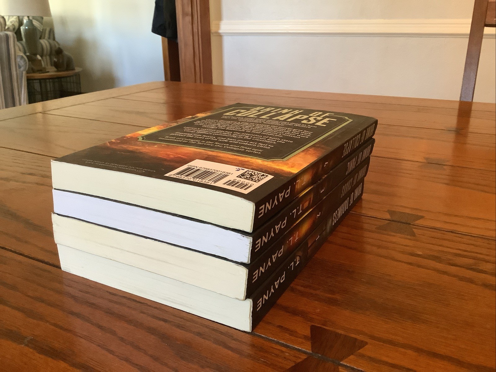 Days of Want Series 4 Book Lot T.L. Payne Paperback Survive Collapse Houston