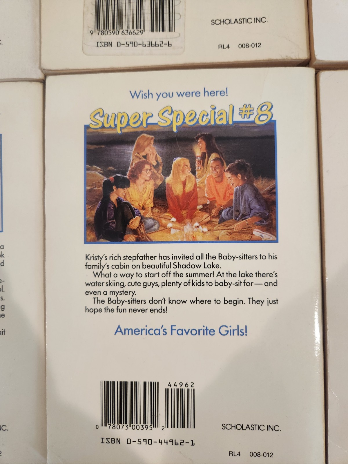 Babysitter’s Club Ann M. Martin Vintage Book Lot Of 10 Super Specials #1-10