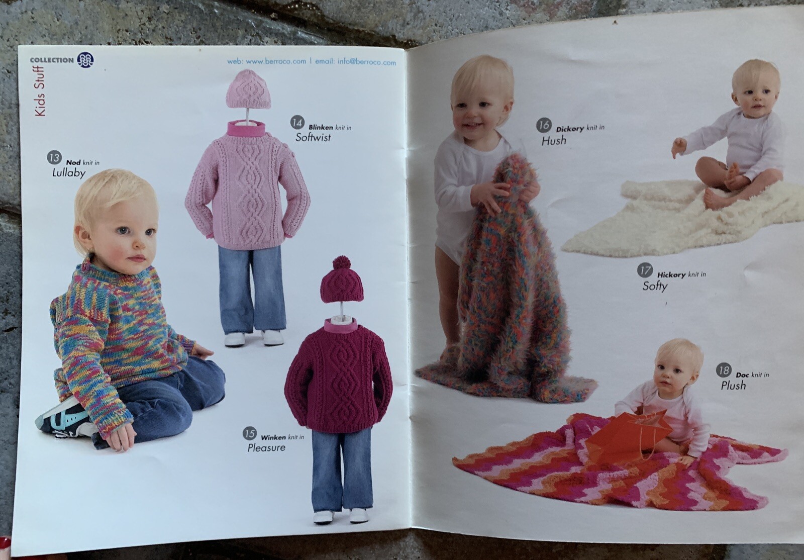 Berroco Kids Stuff Collection #227 Knitting