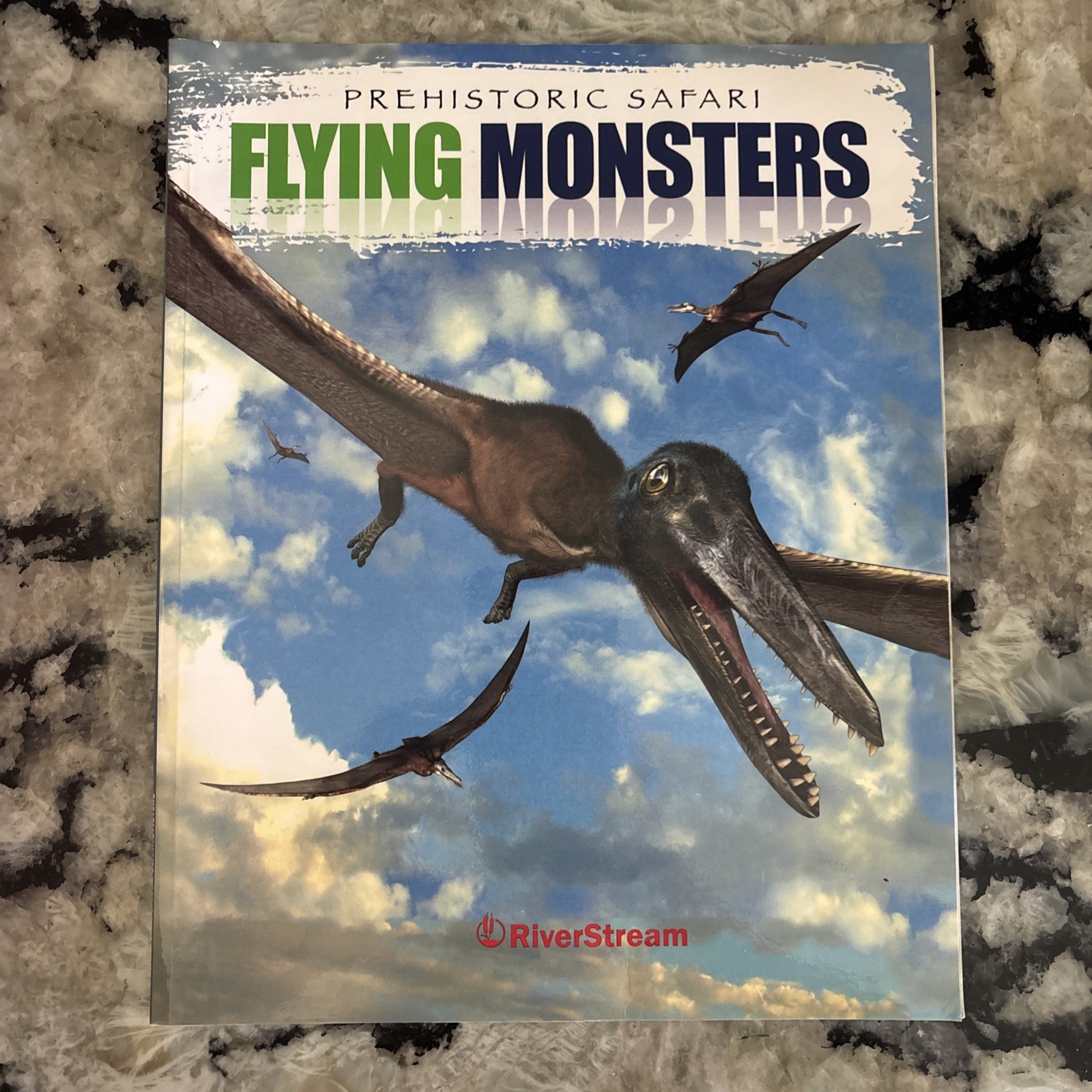 Prehistoric Safari Flying Monster / Sea Monsters paperback by Liz Miles