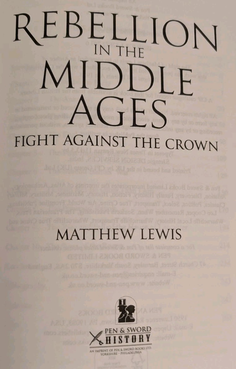 Rebellion in the Middle Ages: Fight Against the Crown