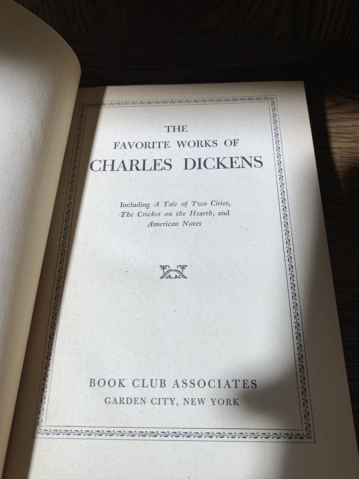 FAVORITE WORKS OF CHARLES DICKENS ( VOL. 6 )