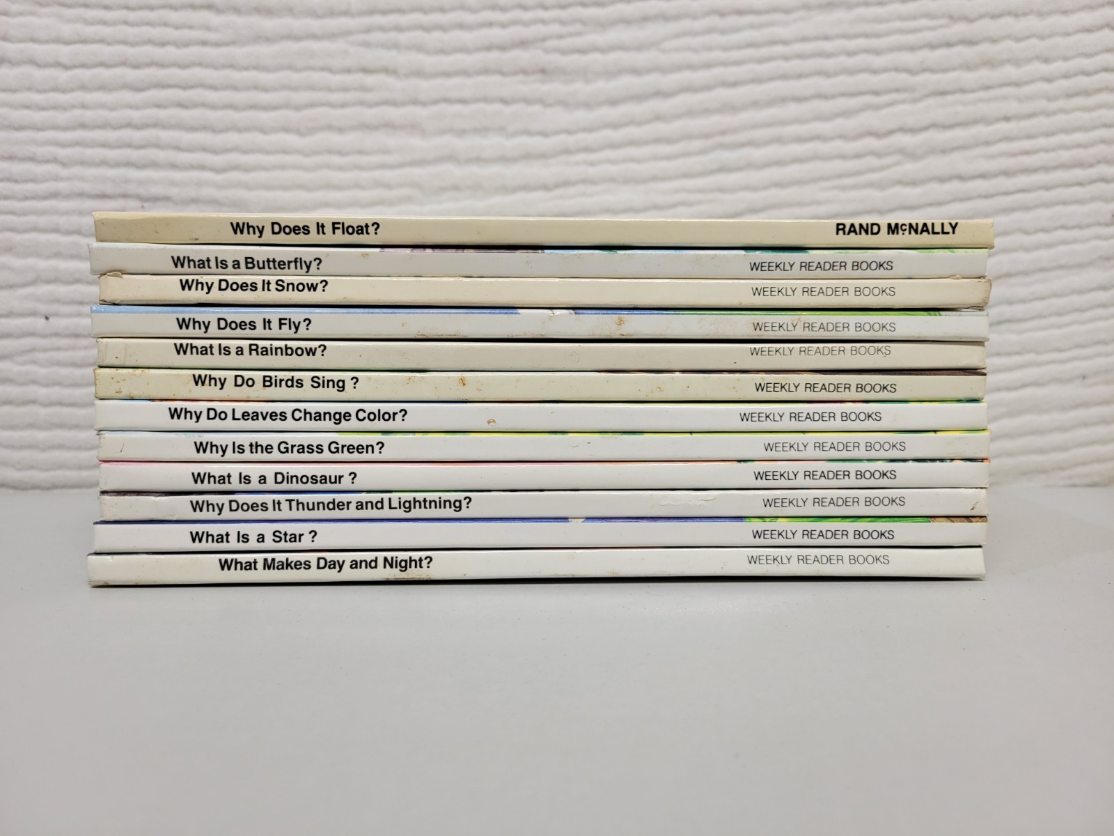 Lot of 12 “A JUST ASK” Book Series Set Children Weekly Reader Science Nature L1