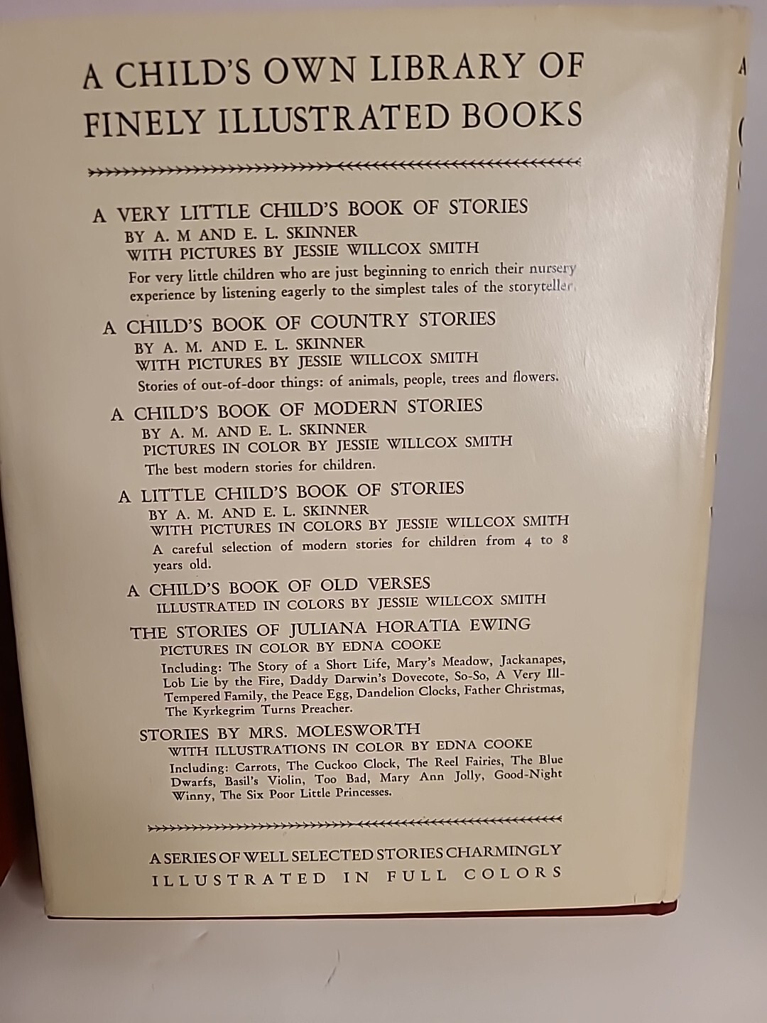 A Child’s Book Of Country Stories by Ada M. Skinner And Eleanor L. Skinner 1935