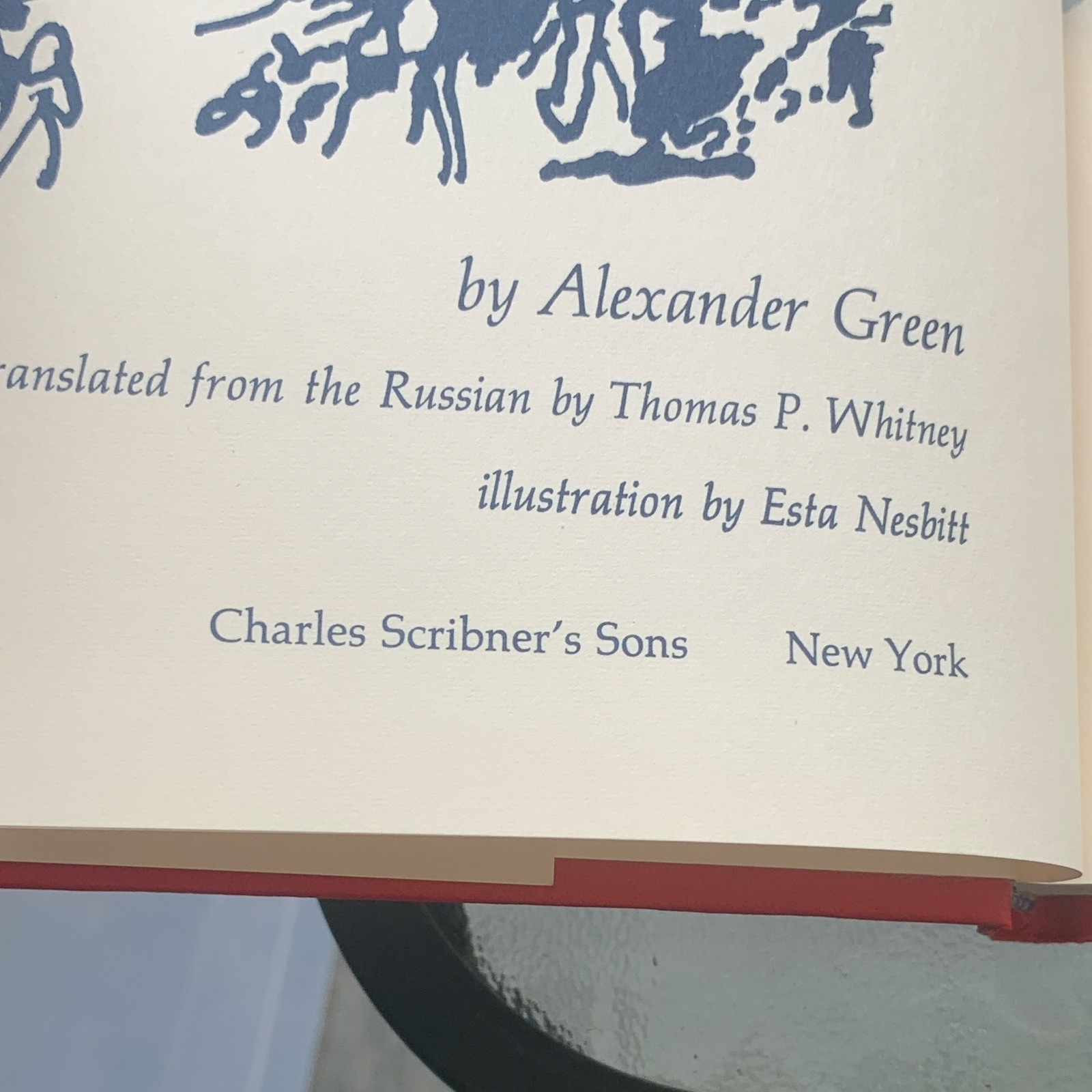 Alexander Green Scarlet Sails Hardcover Book Club Edition Illustrated 1967