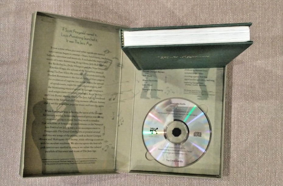 The Great Gatsby : 2004 Privately Published Collectible Hardcover Edition w/ DVD