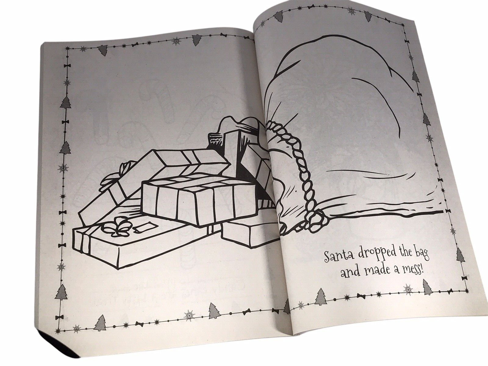 Santa’s Snow Day Jumbo Coloring Activity Book 62 Double-Sized Pages