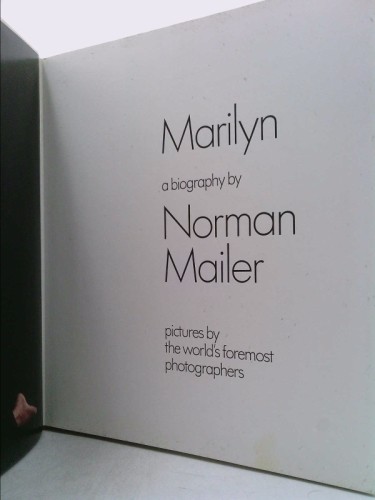 Marilyn by Norman Mailer