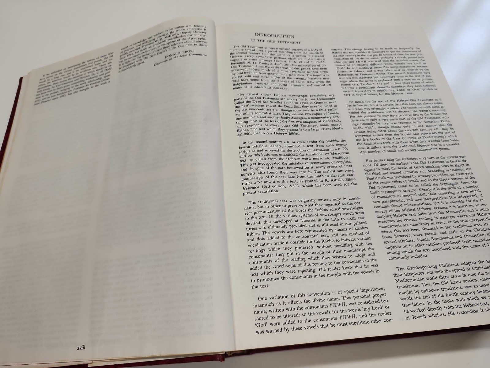 1972 THE HOLY BIBLE in Four Translations Parallel Edition LARGE Hardcover